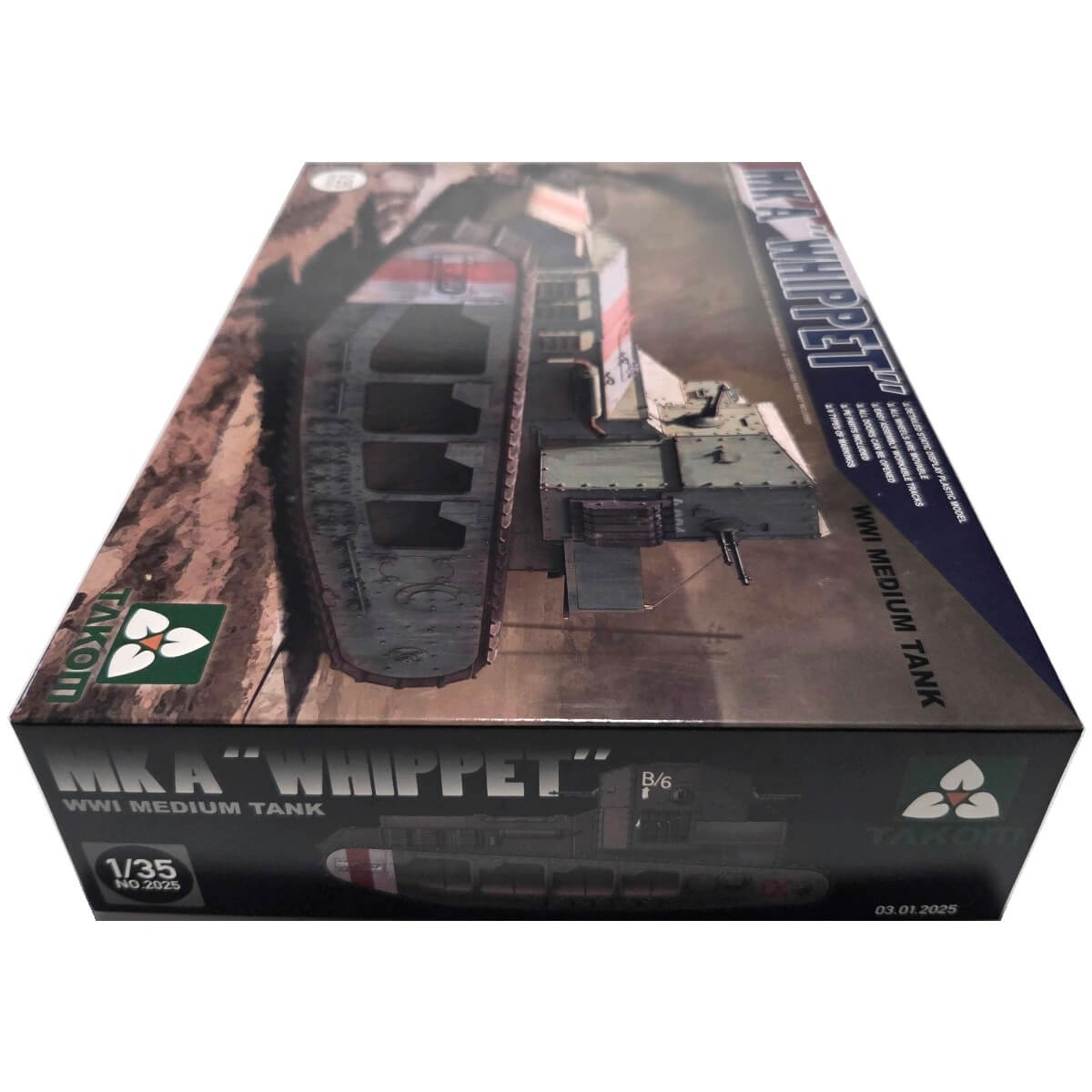 1:35 MK A Whippet - WWI Medium Tank - TAKOM