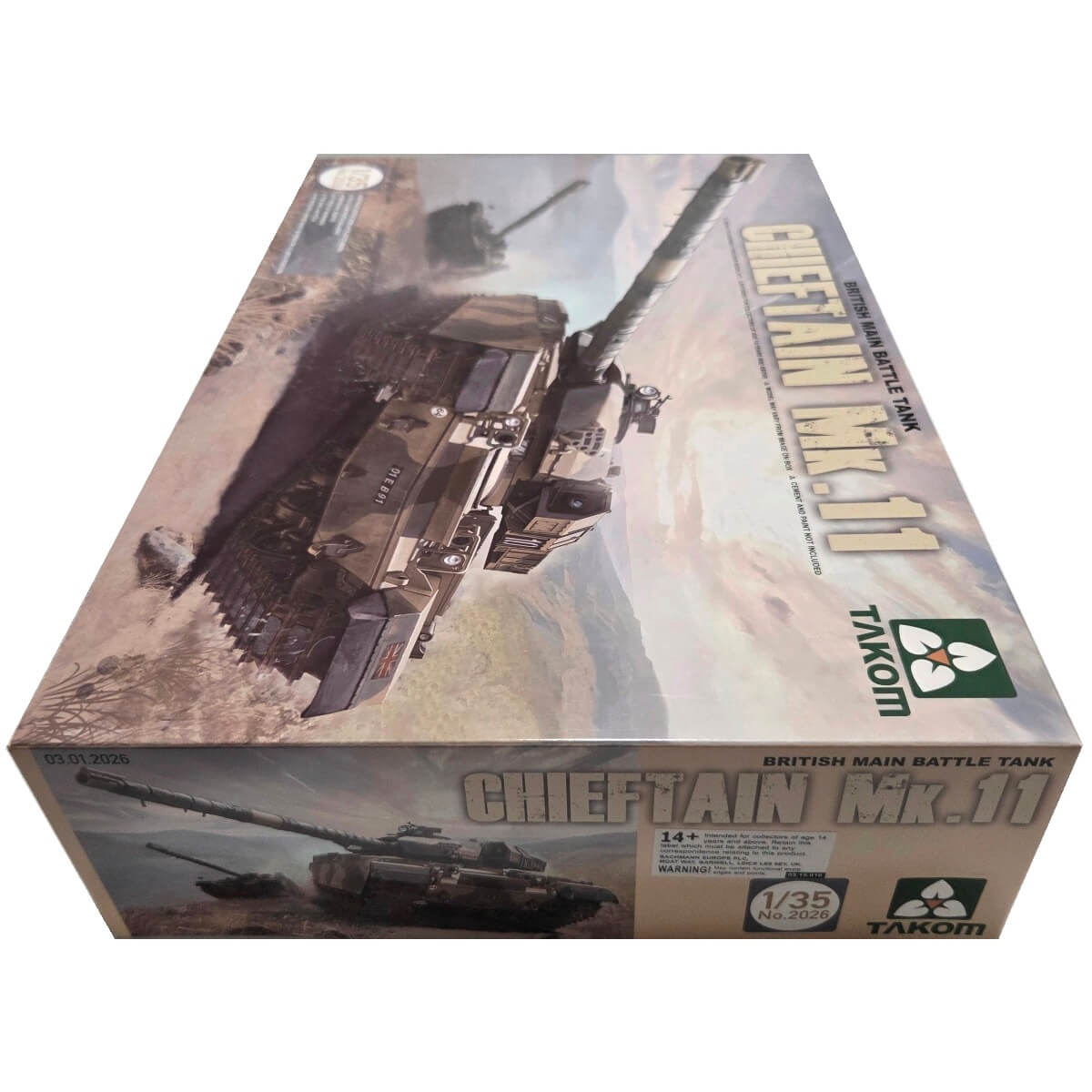 1:35 British Main Battle Tank Chieftain Mk.11 - TAKOM