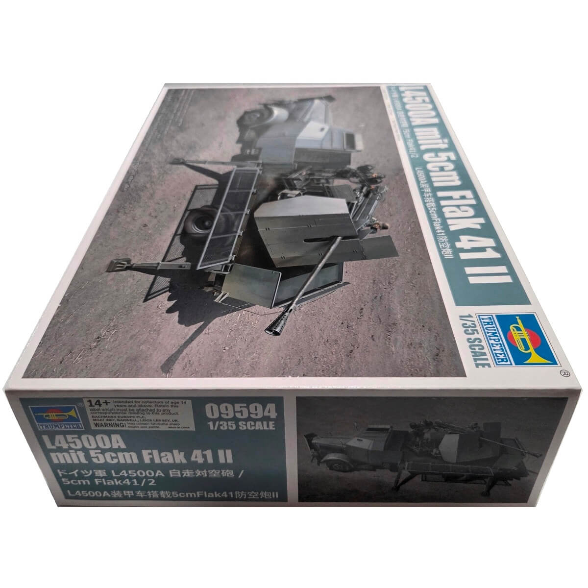 1:35 L4500A with 5cm Flak 41 II - TRUMPETER
