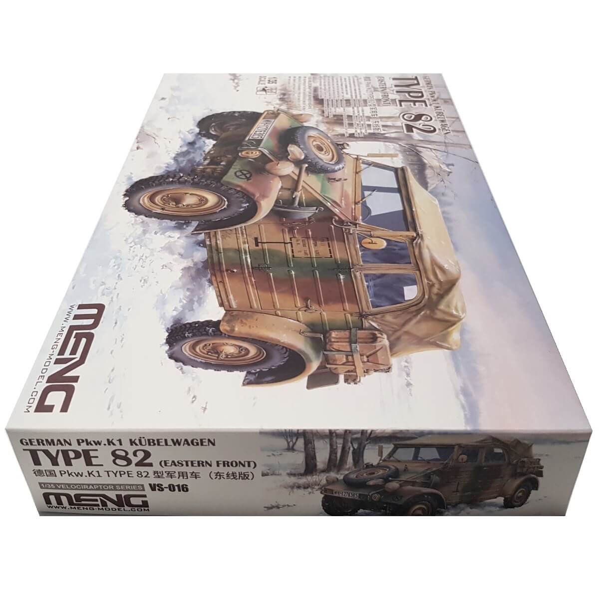 1:35 Type 82 German Pkw.K1 Kübelwagen - Eastern Front - MENG