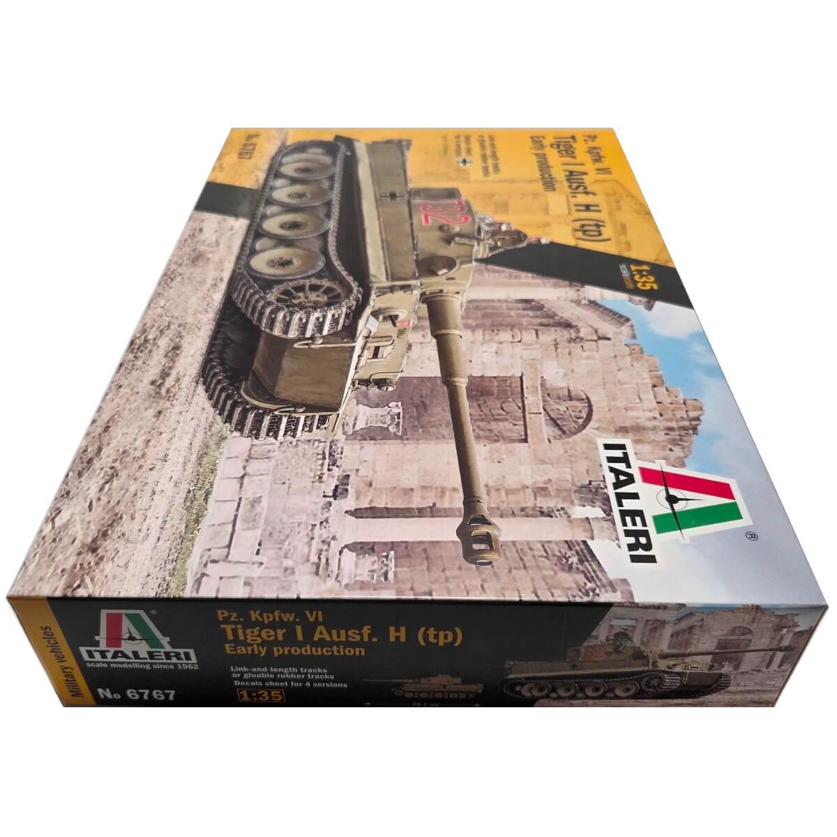 1:35 Sd.Kfz. 181 Panzerkampfwagen VI Tiger I Ausf.E (tp) - Early Production - ITALERI