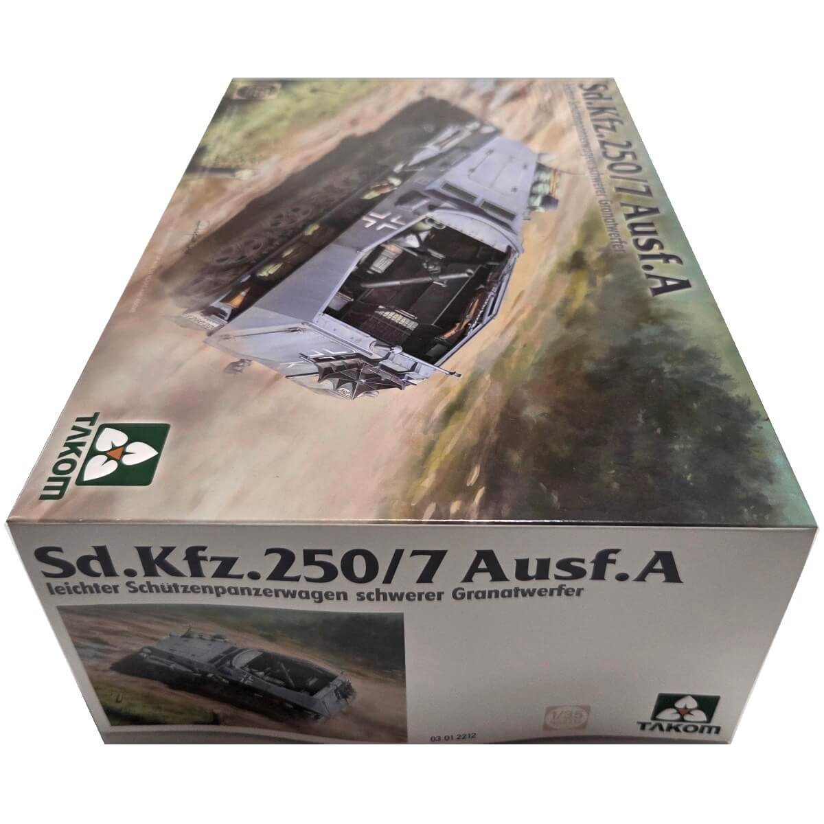 1:35 Sd.Kfz. 250/7 Ausf. A leichte Schutzenpanzerwagen schwerer Granatwerfer - TAKOM