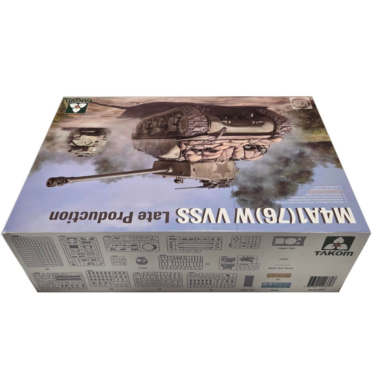 1:35 M4A1(76)W VVSS - Late Production - TAKOM