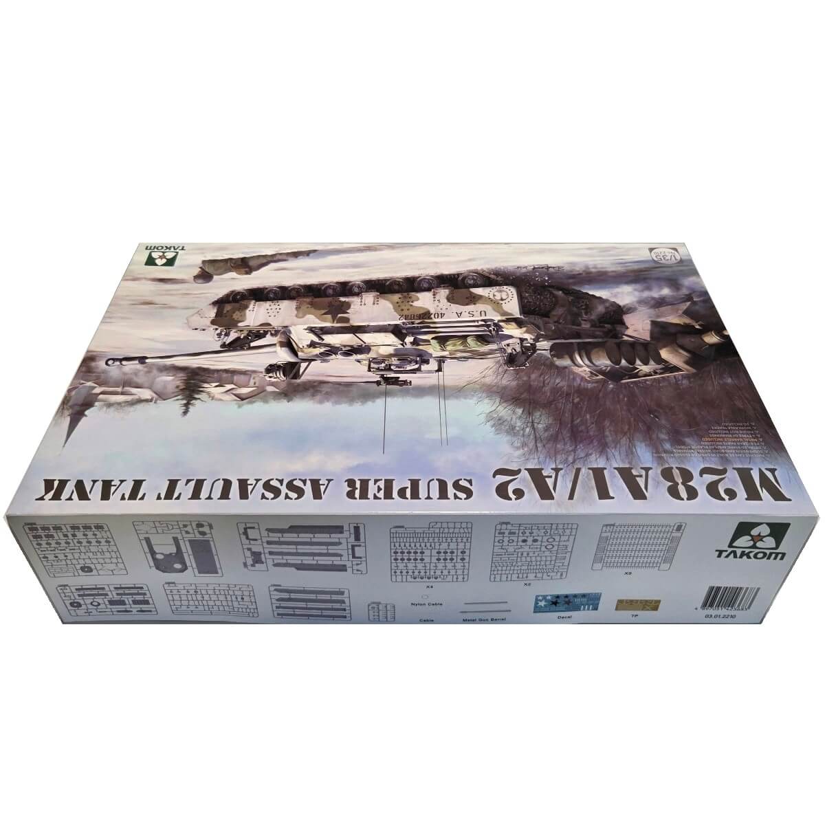 1:35 M28A1/A2 Super Assault Tank - TAKOM