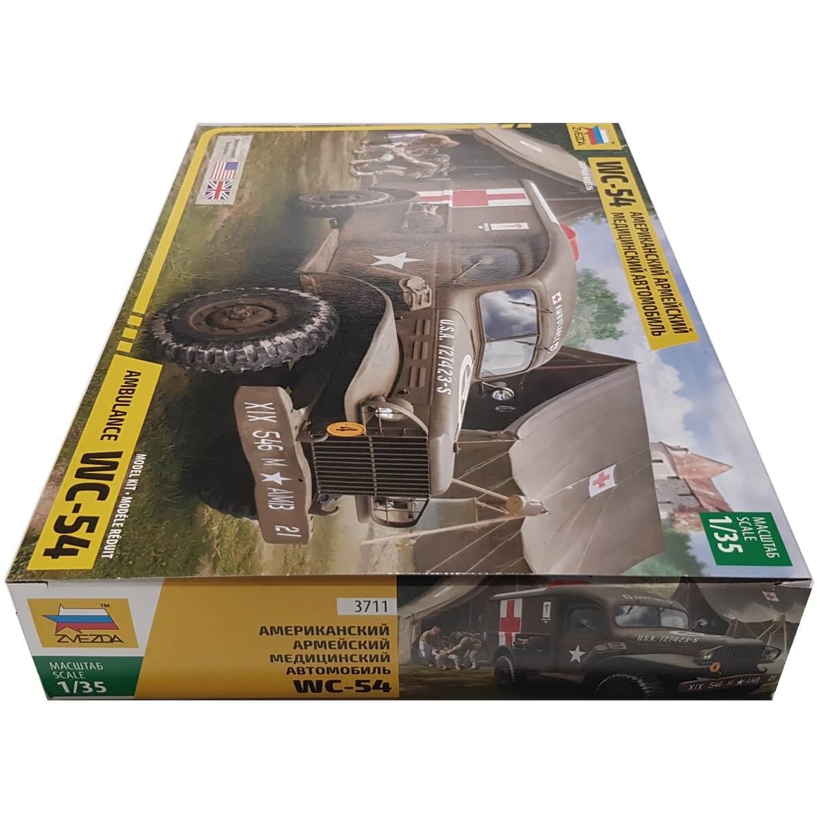 1:35 Dodge WC-54 Ambulance - ZVEZDA