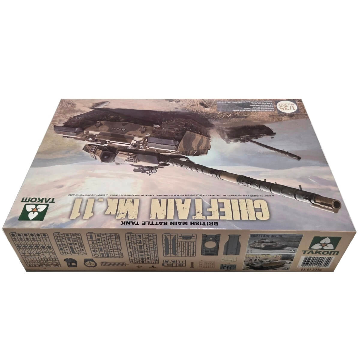 1:35 British Main Battle Tank Chieftain Mk.11 - TAKOM
