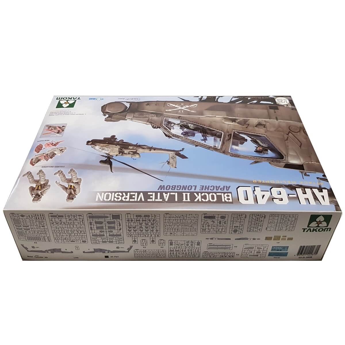 1:35 AH-64D Block II Late Version - Apache Longbow - TAKOM