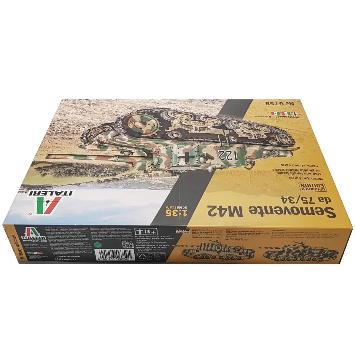 1:35 Semovente M42 da 75/34 Upgraded - ITALERI