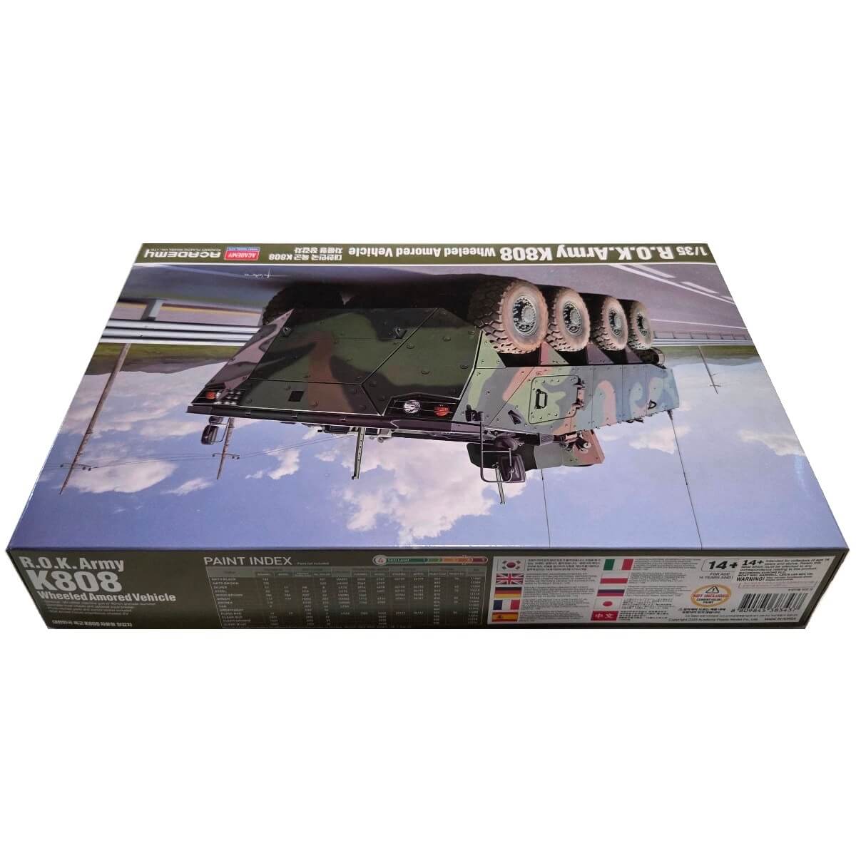 1:35 ROK Army K808 Wheeled Armored Vehicle - ACADEMY