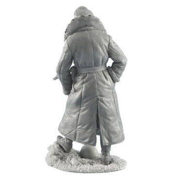 1:35 German Hauptmann in Russian Fur Lined Greatcoat with PPSh41 - FIRST LEGION