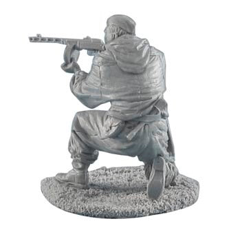 1:35 Russian Scout Kneeling with PPSh41 - FIRST LEGION