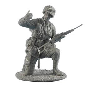 1:35 US Airborne Sergeant with M1A1 Carbine - FIRST LEGION