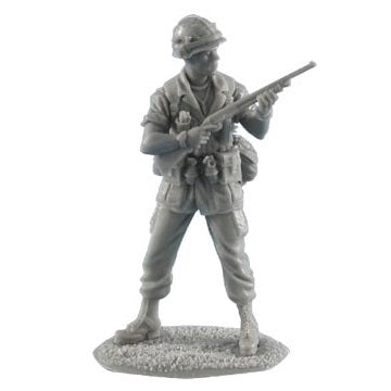 1:35 US 25th Infantry Division Standing with Ithaca 37 Shotgun - FIRST LEGION