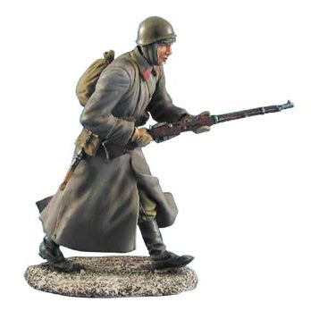 1:35 Russian Infantry Running in Greatcoat - FIRST LEGION