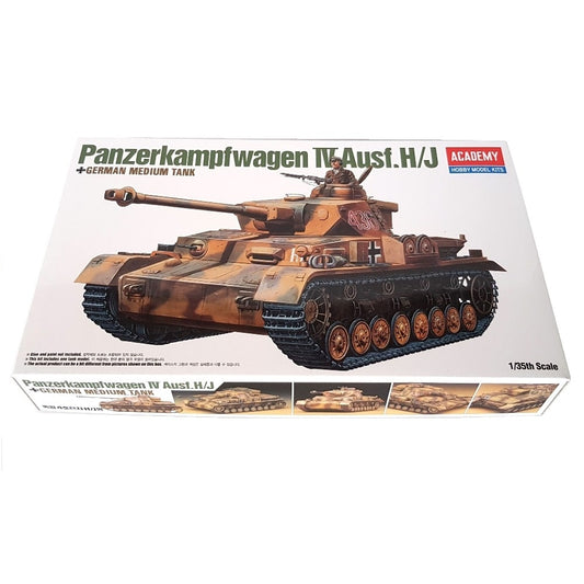 1:35 German Panzerkampfwagen IV Ausf. H/J PANZER Tank - ACADEMY