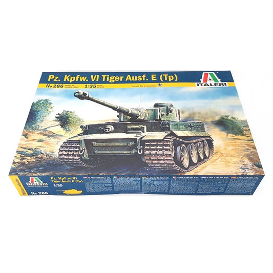 1:35 German TIGER I Pz. Kpfw. VI  Ausf. E (Tp) Tank - ITALERI