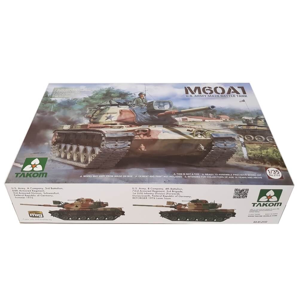 1:35 US Army M60A1 Main Battle Tank - TAKOM