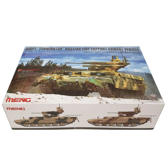 1:35 Russian BMPT Terminator Fire Support Combat Vehicle with KMT-8 and EMT - MENG