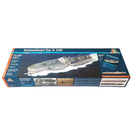 1:35 German Navy SCHNELLBOOT S-100 Torpedo Boat - ITALERI