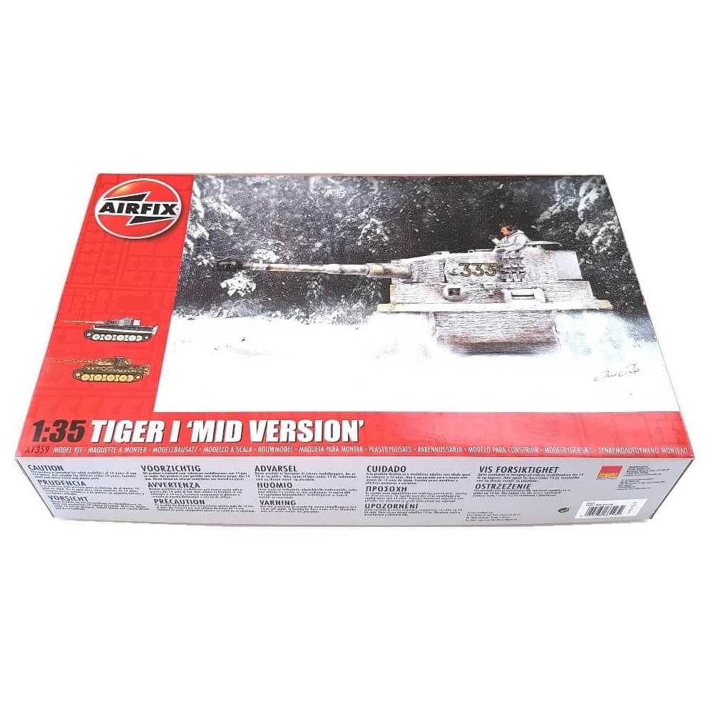 1:35 German TIGER I Tank Mid Version - AIRFIX