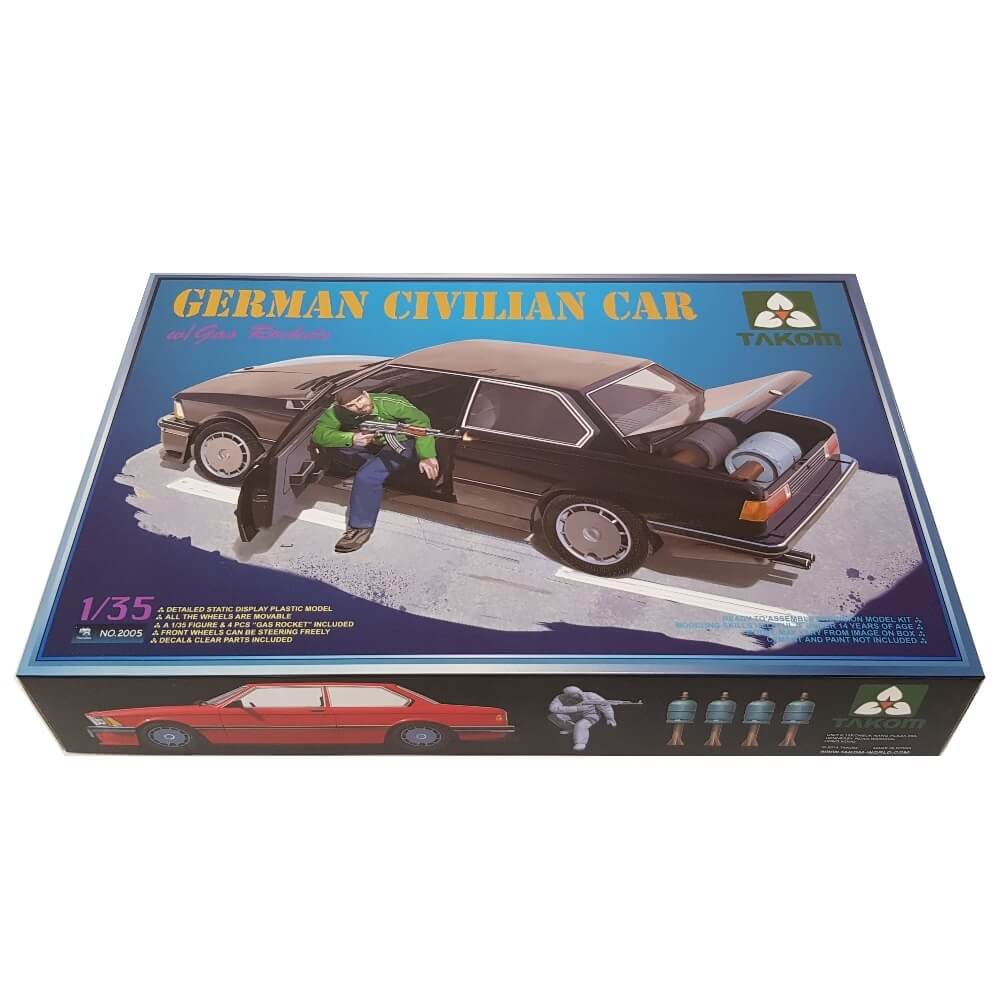 1:35 German Civilian Car with Gas Rockets - TAKOM