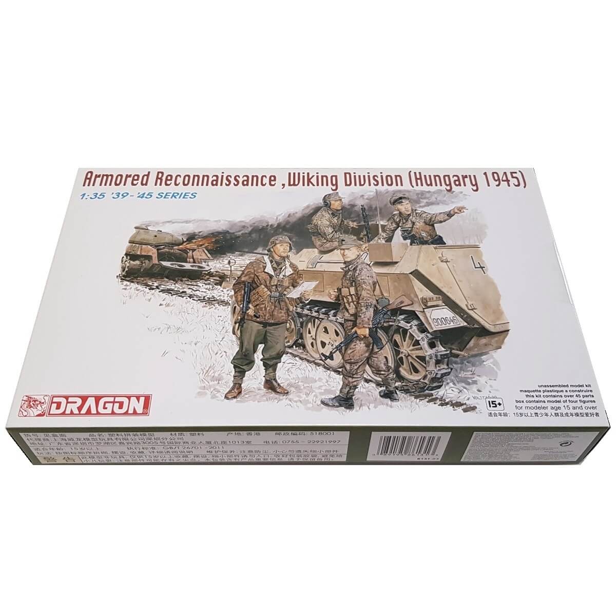 1:35ArmoredReconnaissanceWikingDivision-Hungary1945-DRAGON