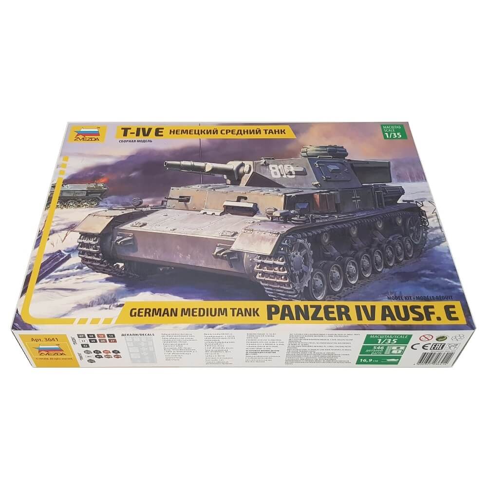 1:35 German Panzer IV Ausf. E Medium Tank - ZVEZDA