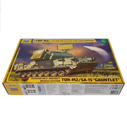 1:35 Russian TOR M2 / SA-15 GAUNTLET Anti-Aircraft Missile System - ZVEZDA