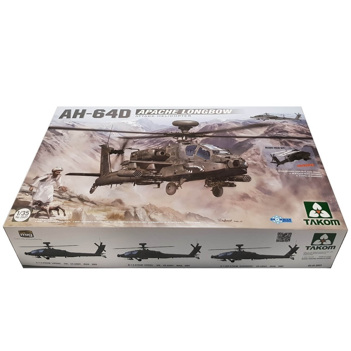 1:35 AH-64D Apache Longbow - TAKOM