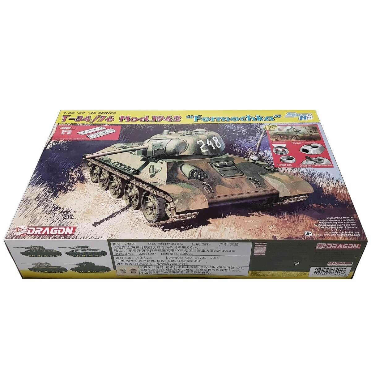 1:35 T-34/76 Mod. 1942 - Formochka - DRAGON