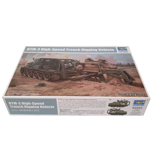 1:35 BTM-3 High-Speed Trench Digging Vehicle - TRUMPETER