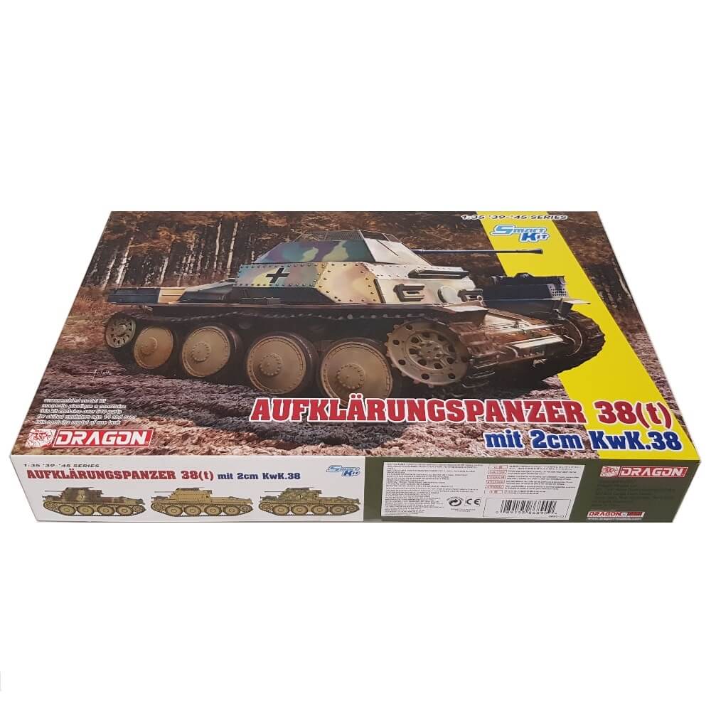 1:35 Aufklarungspanzer 38(t) mit 2cm Kw.K. 38 - DRAGON – one35scale