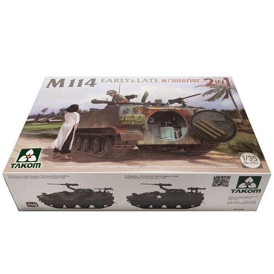 1:35 M114 Early and Late type with interior - TAKOM