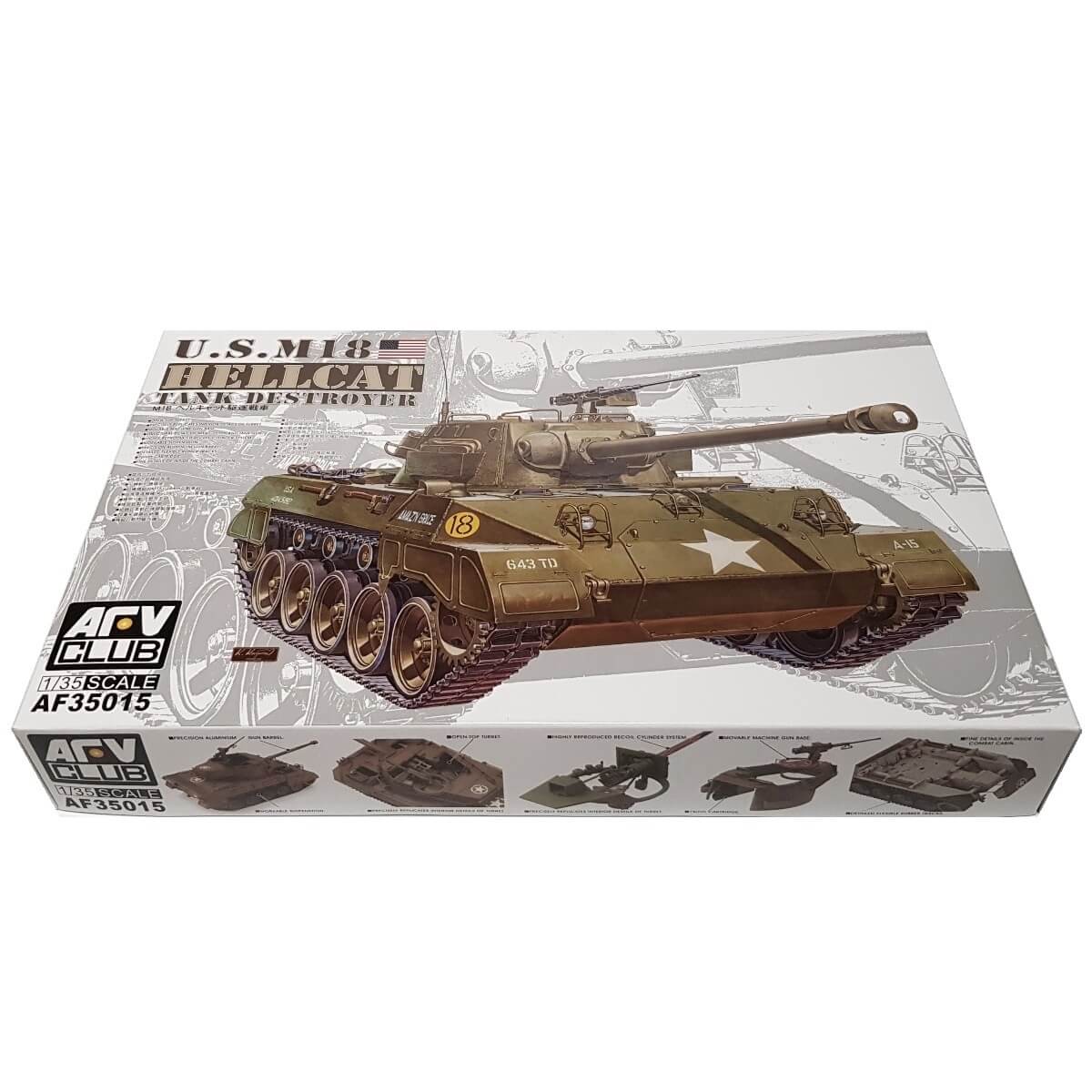 1:35 US M18 Hellcat Tank Destroyer - AFV CLUB