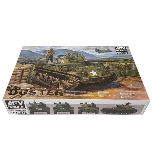 1:35 M42A1 DUSTER Self-Propelled Anti-Aircraft Gun Late Type - AFV CLUB