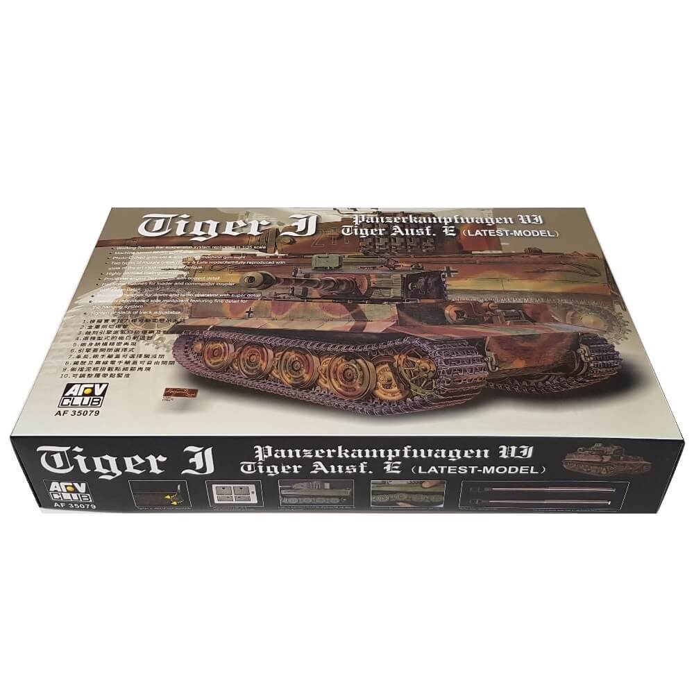 1:35 Panzerkampfwagen VI Tiger I Ausf. E (Latest Model) - AFV CLUB