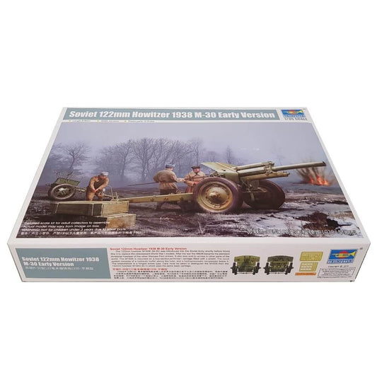 1:35 Soviet 122mm Howitzer 1938 M-30 Early Version - TRUMPETER