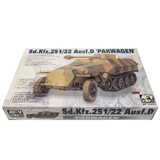 1:35 Sd.Kfz. 251/22 Ausf. D Pakwagen - AFV CLUB