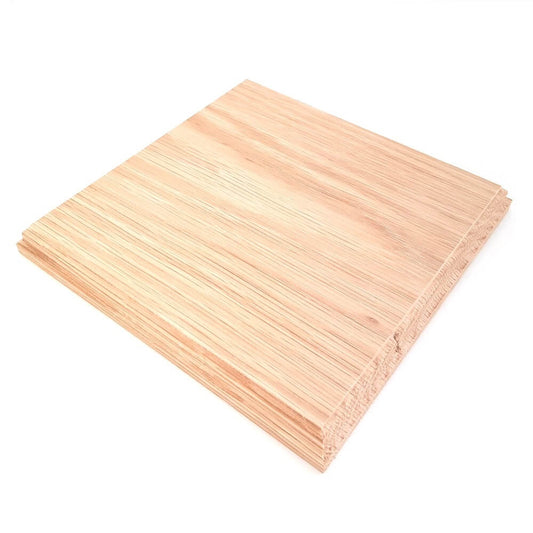 Solid OAK square base 200 x 200 x 20 mm / 8 x 8 x ¾ inch