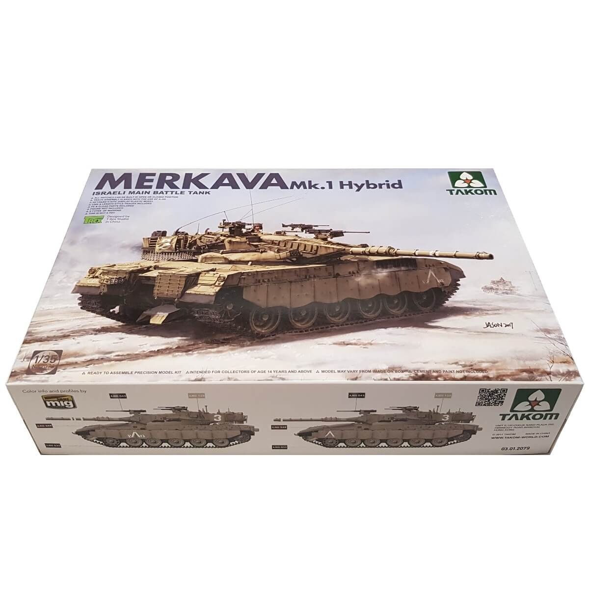 1:35 Merkava Mk.1 Hybrid - TAKOM