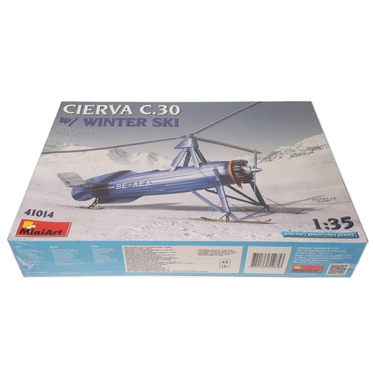 1:35 CIERVA C.30 with Winter Ski - MINIART