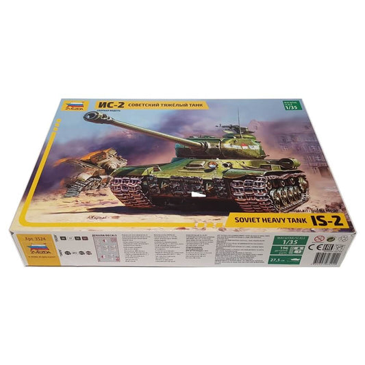 1:35 Soviet IS-2 (Iosif Stalin) Heavy Tank - ZVEZDA