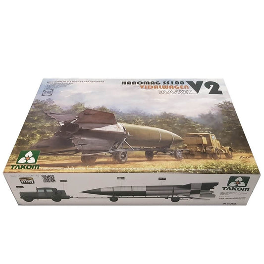 1:35 Hanomag SS100 Vidalwagen V-2 Rocket - TAKOM