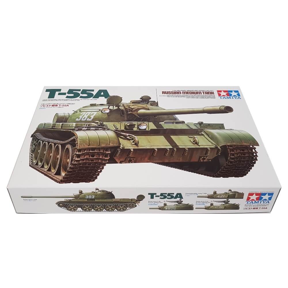 1:35 Russian T-55A Medium Tank - TAMIYA