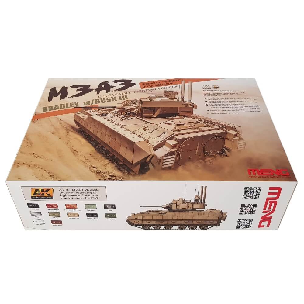 1:35 US Cavalry M3A3 BRADLEY Fighting Vehicle with BUSK III - MENG