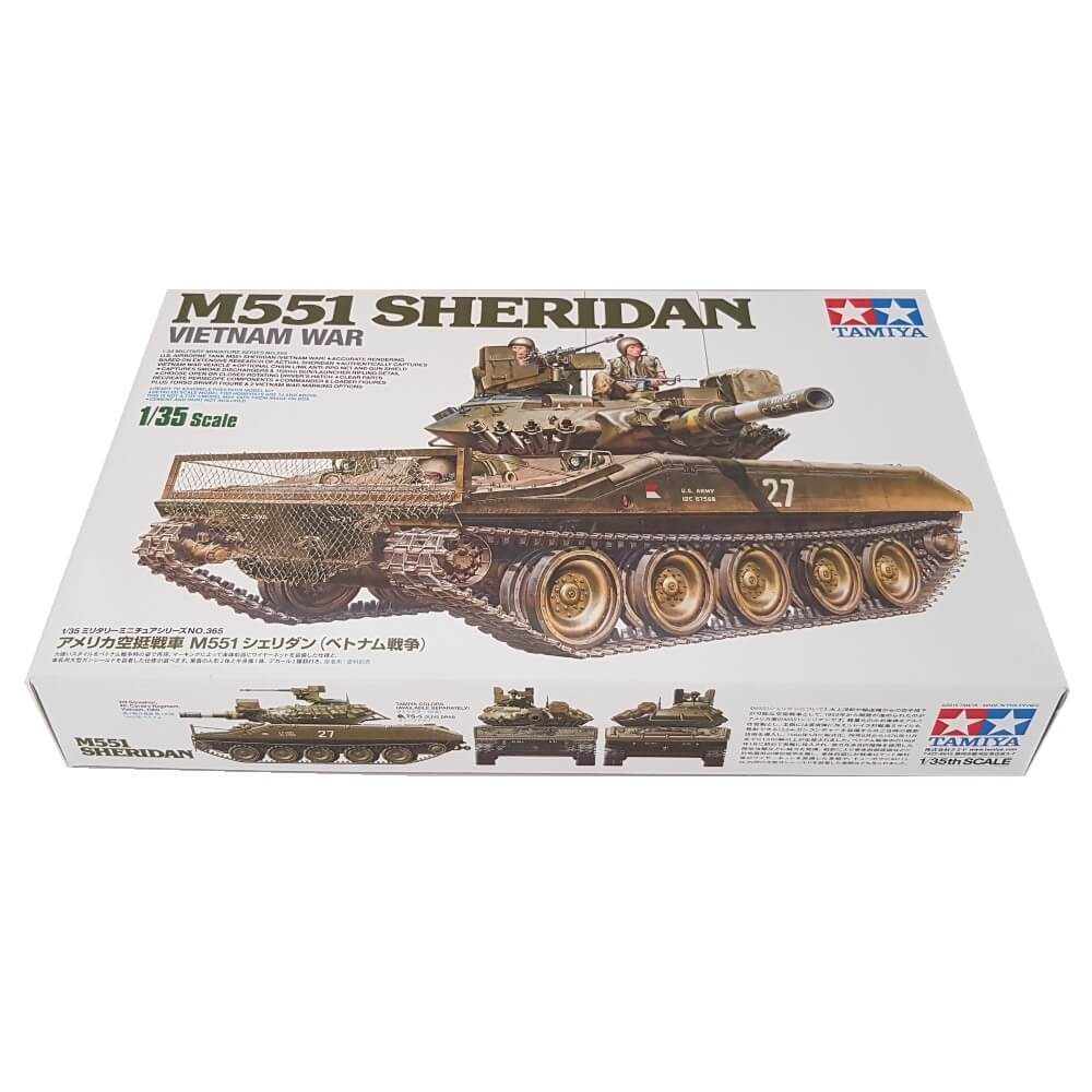 1:35 US Airborne Tank M551 SHERIDAN Vietnam War - TAMIYA