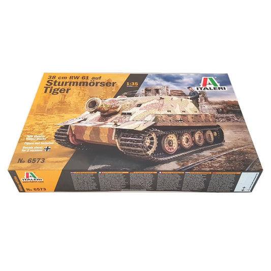 1:35 German 38 RW61 Auf STURMMORSER Tiger - ITALERI