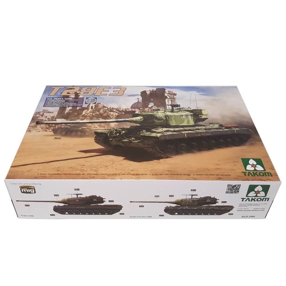 1:35 US T29E3 Heavy Tank - TAKOM