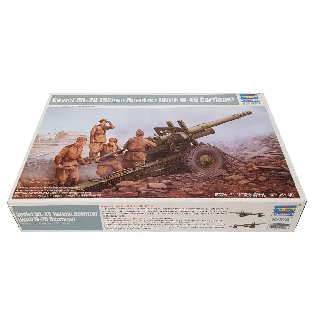 1:35 Soviet ML-20 152mm Howitzer with M-46 Carriage - TRUMPETER