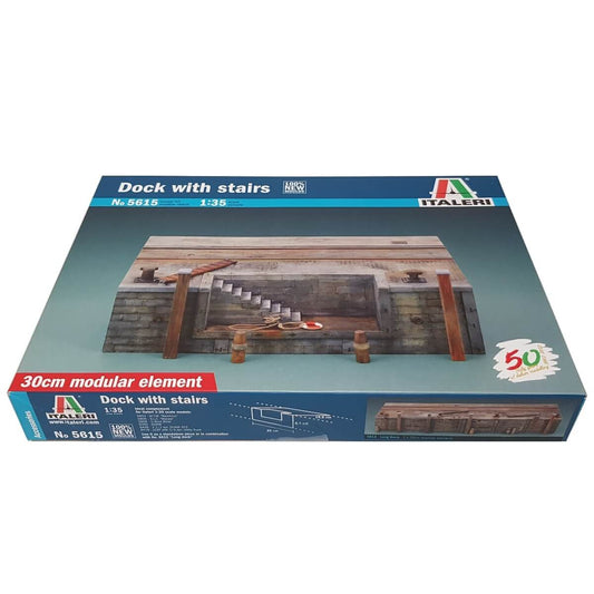 1:35 Dock with stairs - ITALERI
